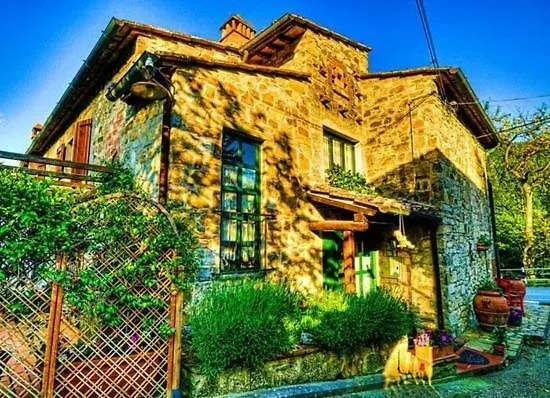 Venkovský dům Penzion La Fiaba Castellina in Chianti Itálie
